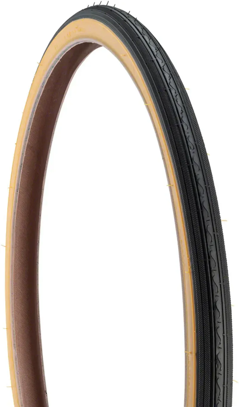 Kenda Street K40 24x1-3/8-inch 22-tpi Cl. Wire Tire in Black/Tan