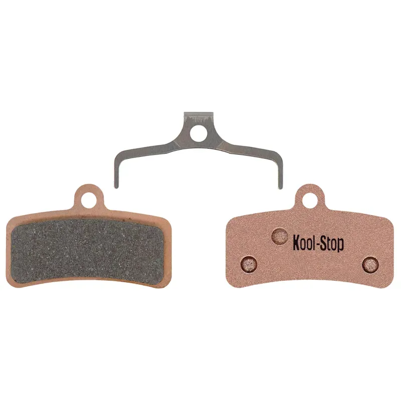 Koolstop Shimano D-Type 4-Piston TRP Quadiem Sintered Pads in Copper