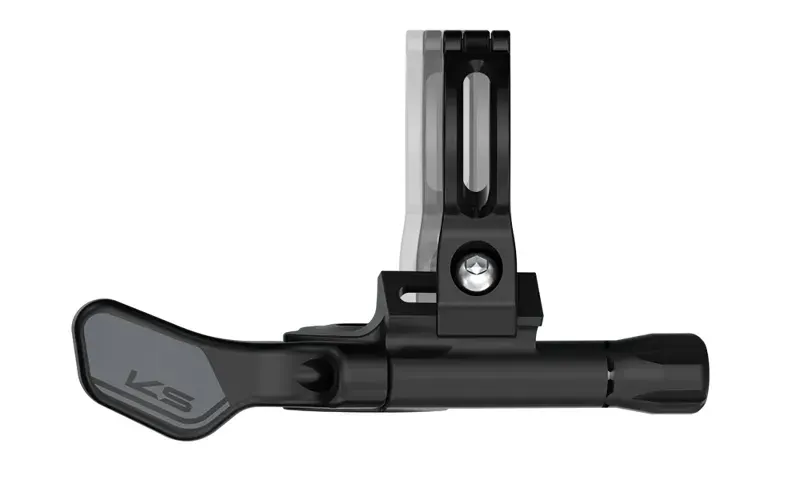 KS Southpaw Hinged Underbar Remote Traditional Alloy Lever in Black-1
