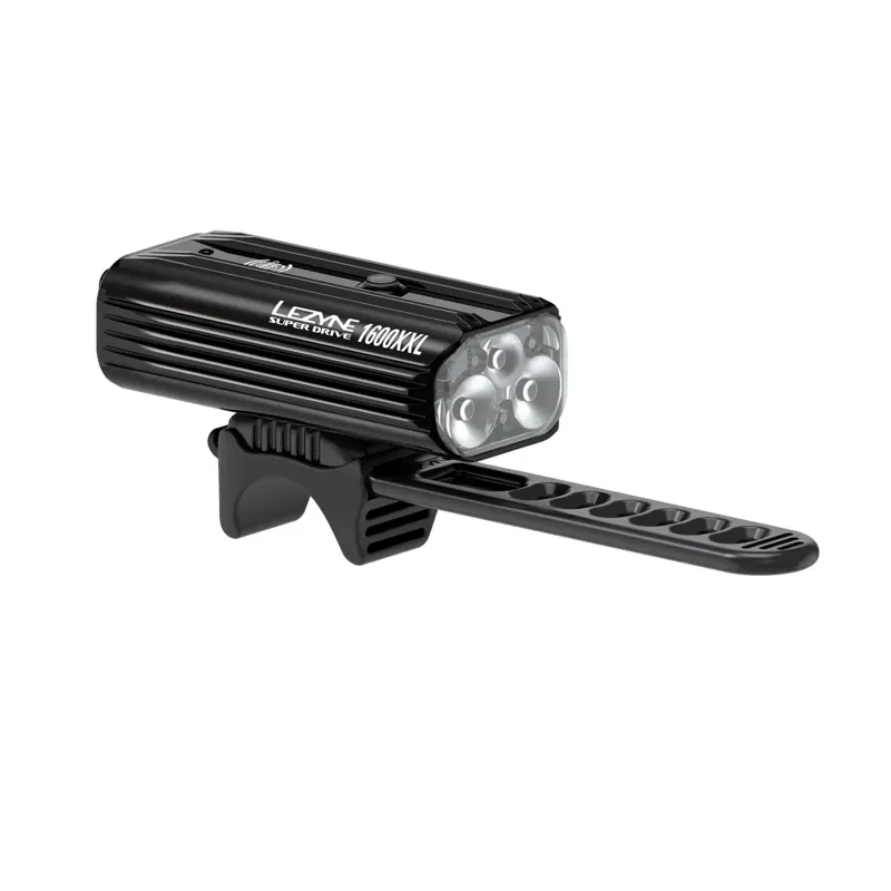 Lezyne Super Drive 1600XXL Headlight in Gloss Black