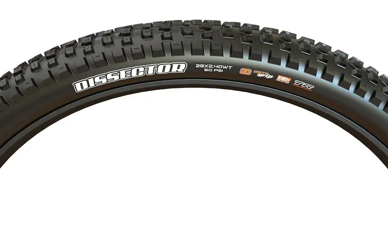 Maxxis Dissector II 29x2.4-inch MT/EXO+/TR Tire in Black-1