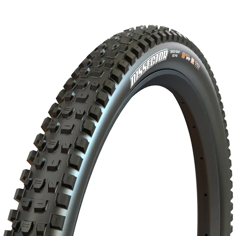 Maxxis Dissector II 29x2.4-inch MT/EXO+/TR Tire in Black
