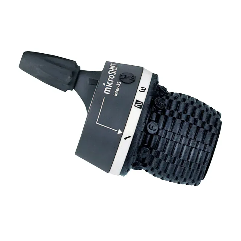 Microshift Shimano Nexus 3-Speed Hub Twist Shifter in Black