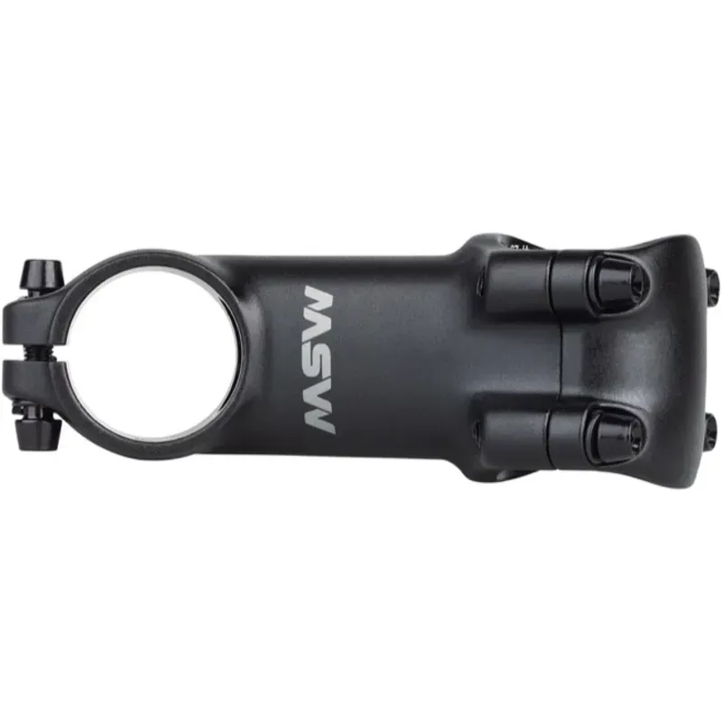 MSW 80/31.8mm Clamp +/-25-deg 1-1/8-inch Alum. Stem in Black-3
