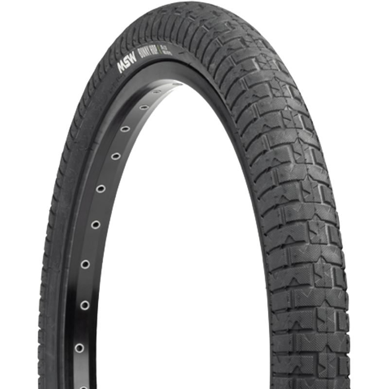 MSW Bunny Hop 20 x 2.0 Rigid Wire Bead 33tpi Tire in Black