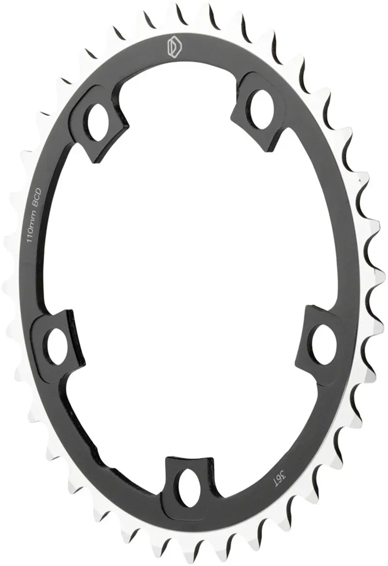 MSW Multi Speed 34-tooth 110mm Middle Chainring in Black