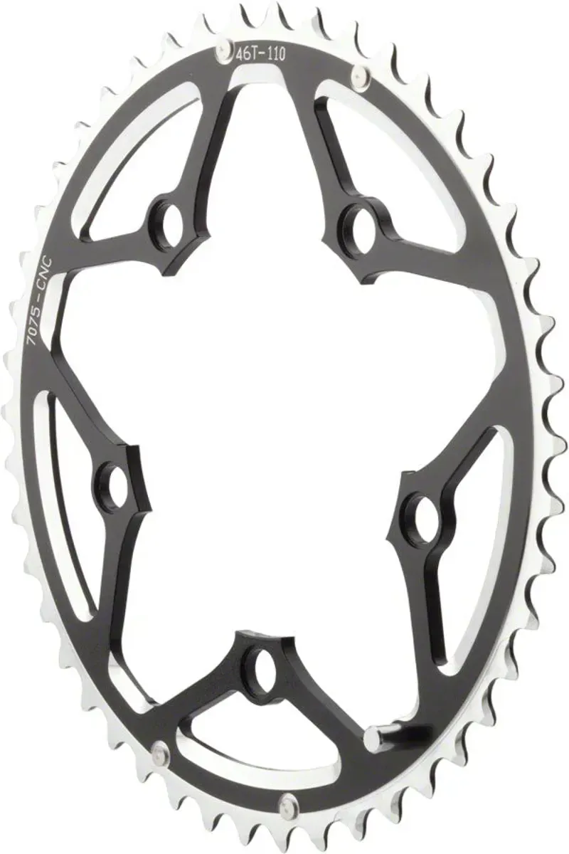 MSW Multi Speed 50-tooth 110mm Outer Chainring in Black