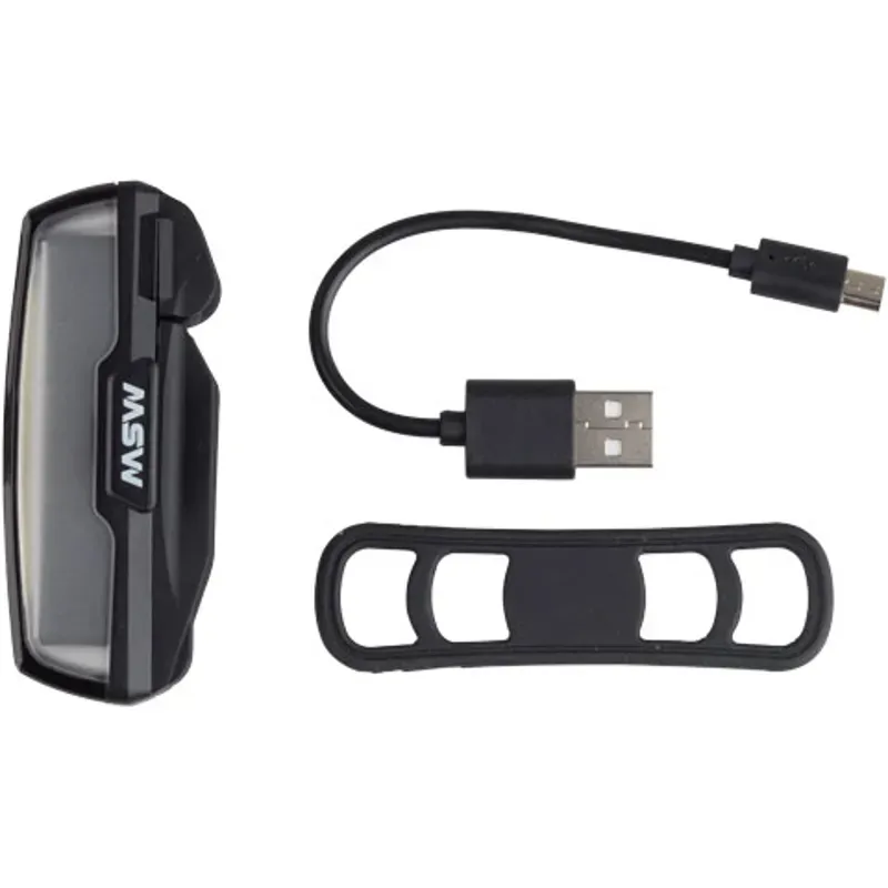 MSW Pangolin Front USB Headlight in Black-1