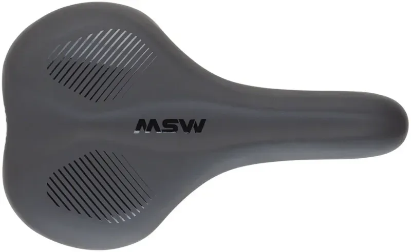 MSW SDL-173 Steel Spin Fitness Saddle in Black-2