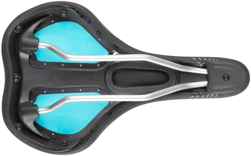 MSW SDL-173 Steel Spin Fitness Saddle in Black-3