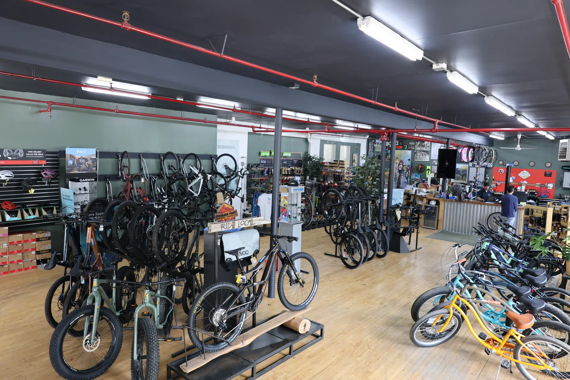 Chenango Point Cycles bike shop on Park Ave, Binghamton NY