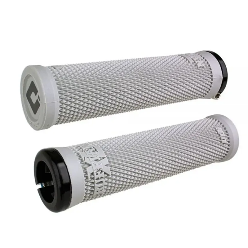 Odi Ruffian XL V2.1 135mm MTB Lock-on Grips in Gray