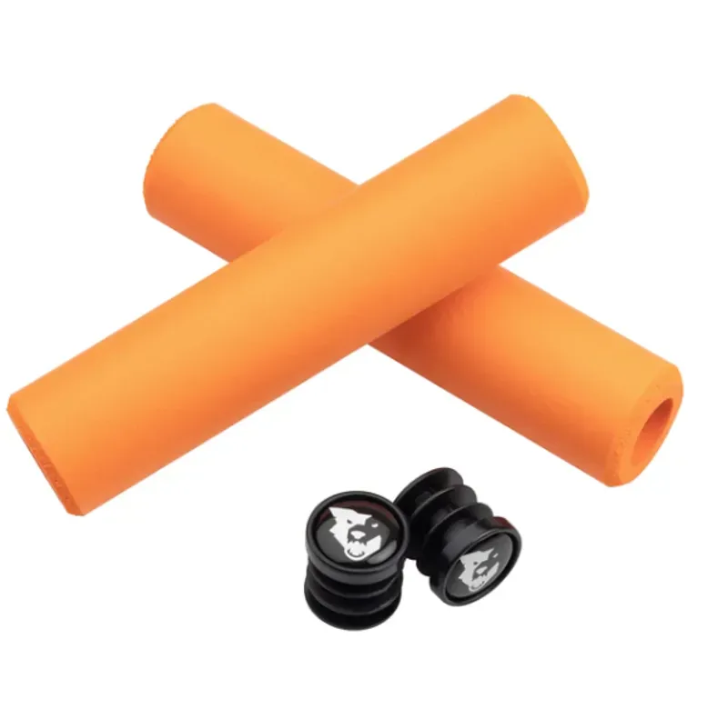 Wolf Tooth Karv 6.5mm Mountain Bike Grips in Orange