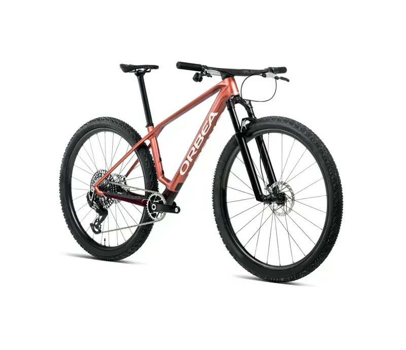 Orbea Alma M30 Mountain Bike in Mars Red Matt/Burgundy Red Gloss-1