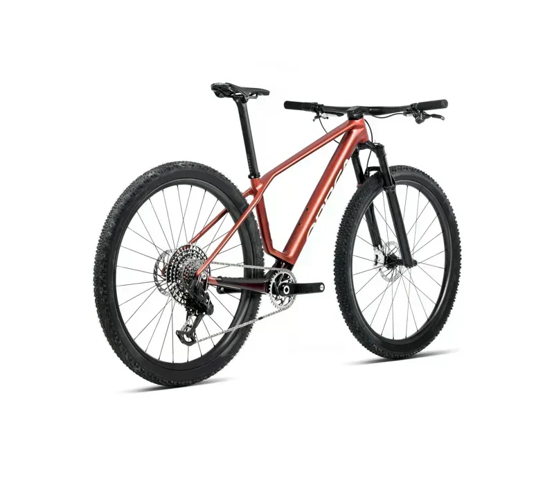 Orbea Alma M30 Mountain Bike in Mars Red Matt/Burgundy Red Gloss-2