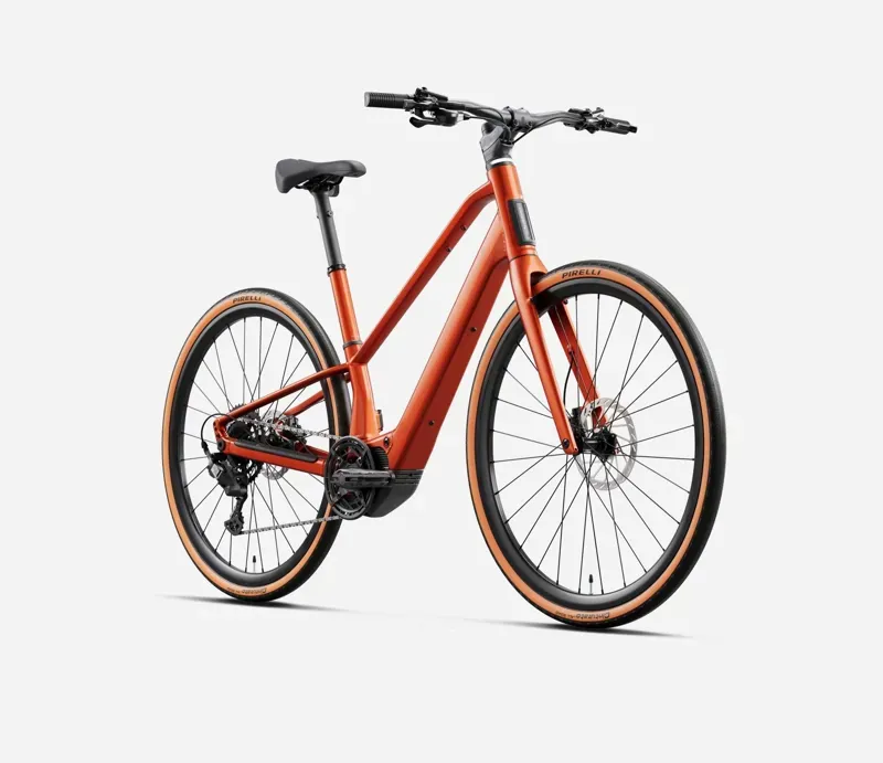 Orbea Carpe 25 28mph E-Hybrid Bike in Mars Red-1