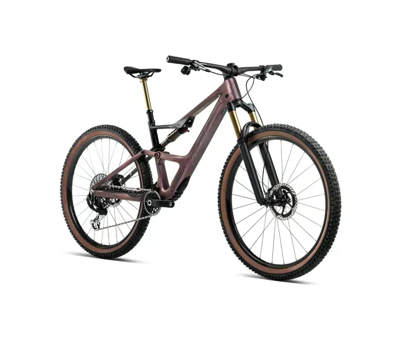 Orbea Occam SL M10 Mountain Bike In Sunset Carbon View/Black Matt-2