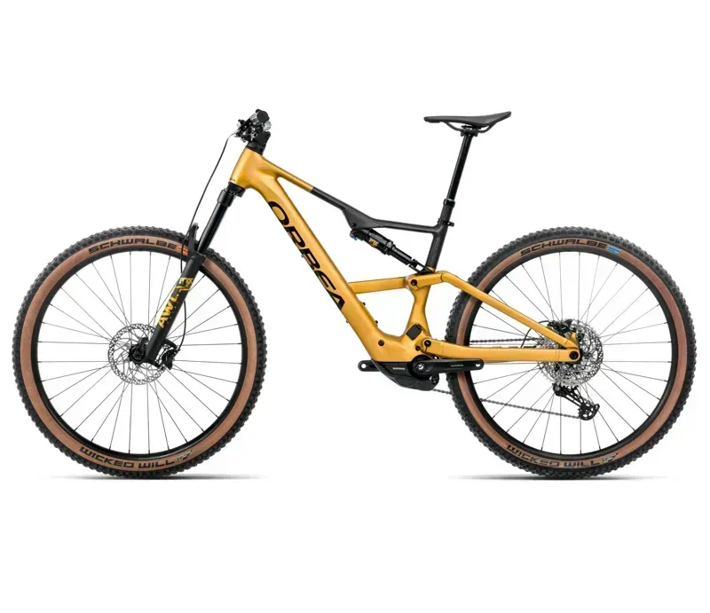 Orbea Rise SL H30 20mph E-MTB in Bumblebee Yellow/Black Matt-1