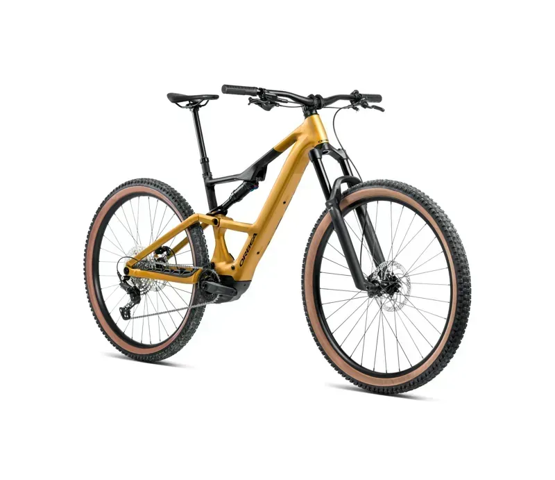 Orbea Rise SL H30 20mph E-MTB in Bumblebee Yellow/Black Matt-2