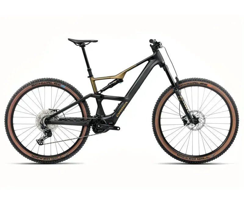 Orbea Rise SL H30 20mph E-MTB in Diamond Black/Splash Olive Green Matt