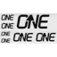 OneUp Components Riser Bar Decal Kit in Black