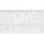 OneUp Components Riser Bar Decal Kit in White
