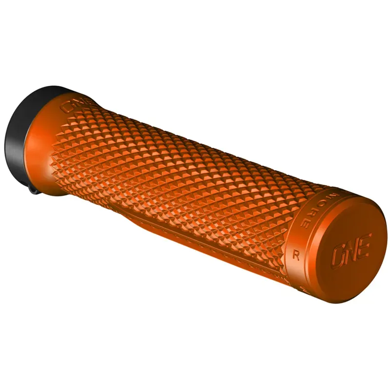 OneUp Components Lock-On MTB Grips in Orange