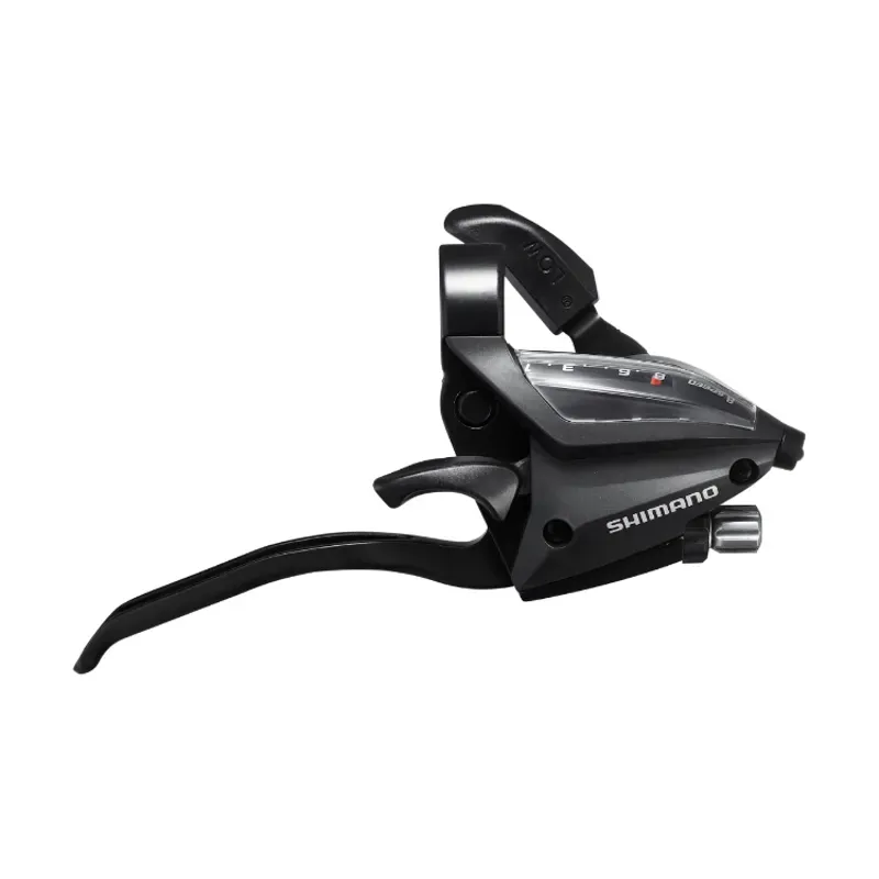 Shimano ST-EF500 3x8-Speed Brake/Shift Lever Set in Black