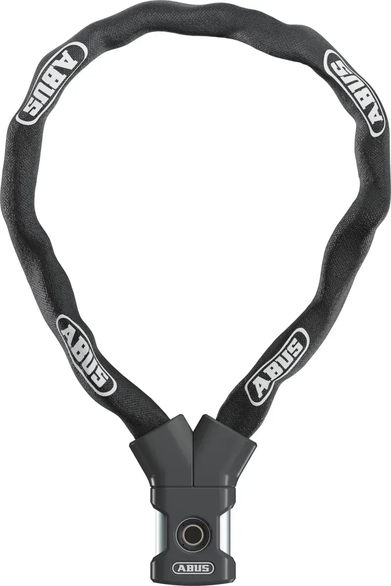 Abus Yardo 7807F/110 7mm Fingerprint Chain Lock in Black