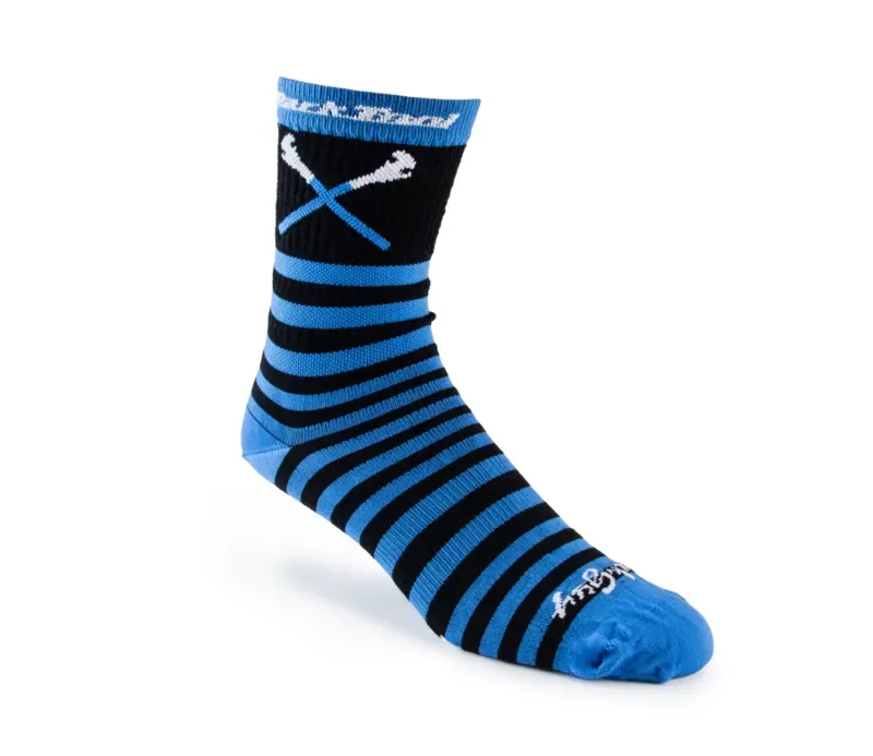 Cycling Socks SOX-6 9-13 NLS Black/Blue 9-13