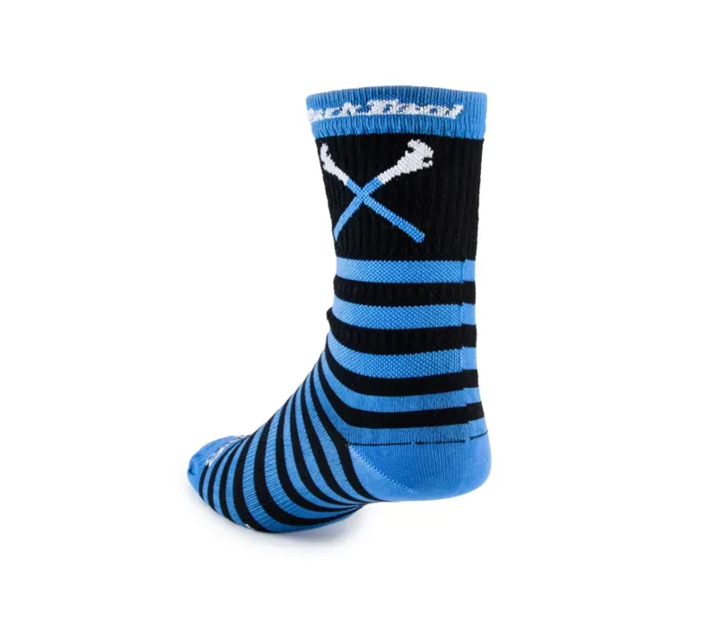 Cycling Socks SOX-6 9-13 NLS Black/Blue 9-13-2