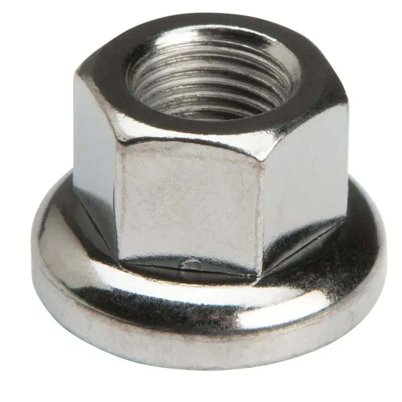 Problem Solvers Rear Outer Axle Nut 3/8x26tpi Washer in Silver