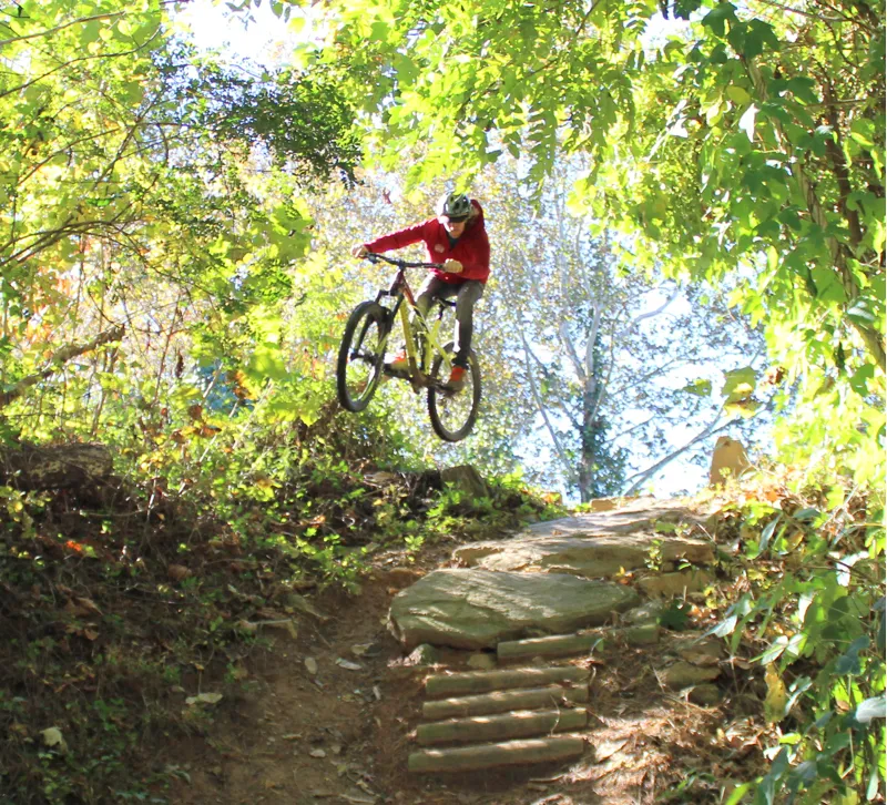 Fall Send - Asheville NC Guided MTB Tour-8