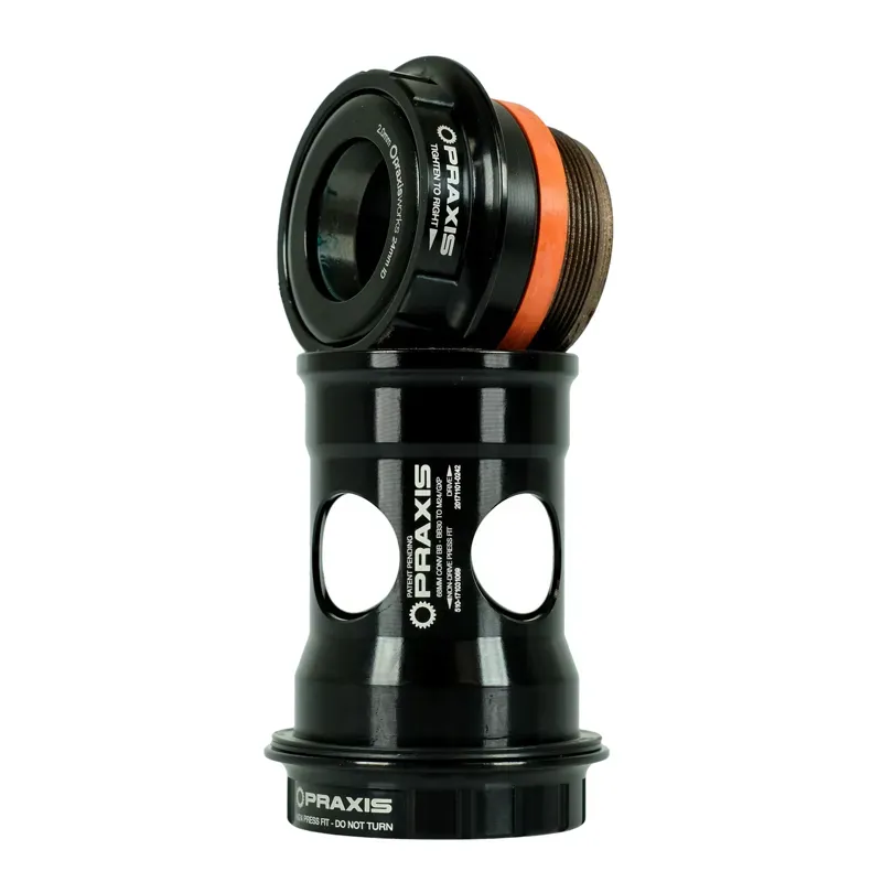 Praxis Works SRAM GXP Road 68mm BB30/PF30 Conversion BB in Black