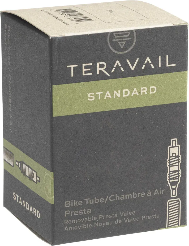 Teravail Standard Presta Valve Inner Tube - 20x3.5-4.5-inch 32mm
