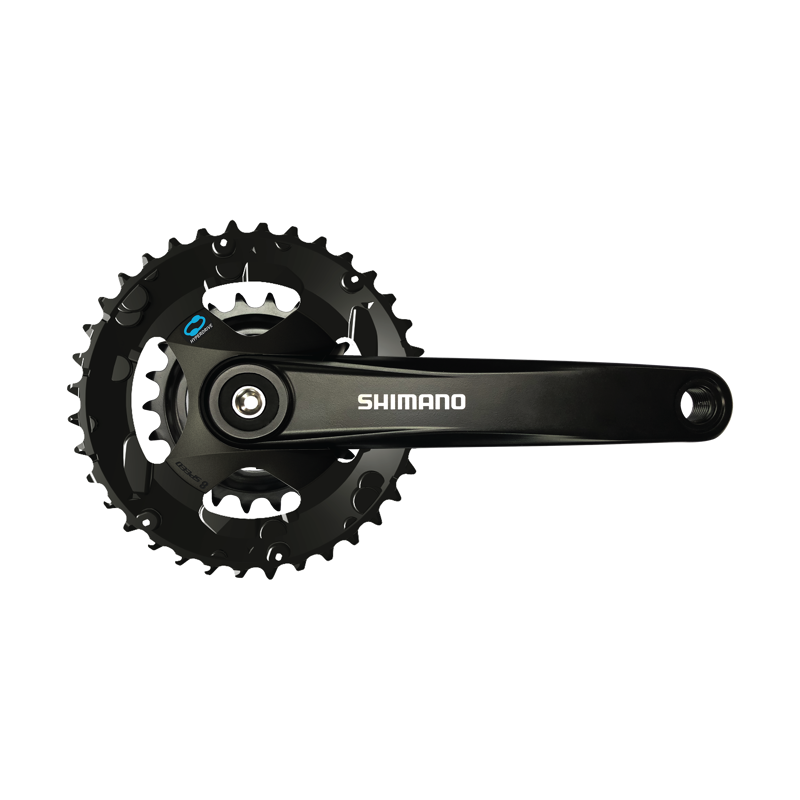 Shimano FC-M315-B2 7/8 Speed Crankset in Black