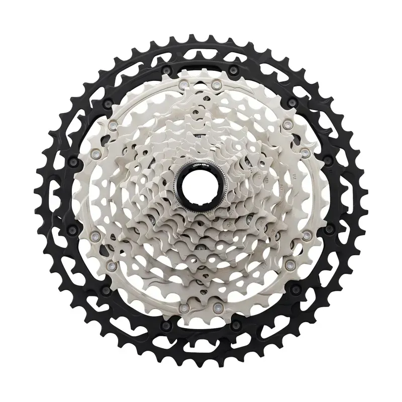 Shimano CS-M8100 Deore XT Cassette 12-speed in Black/Silver