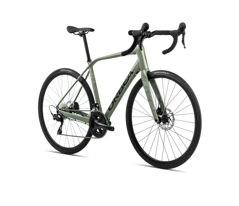 Orbea Avant H30 Road Bike In Metallic Green Artichoke-1