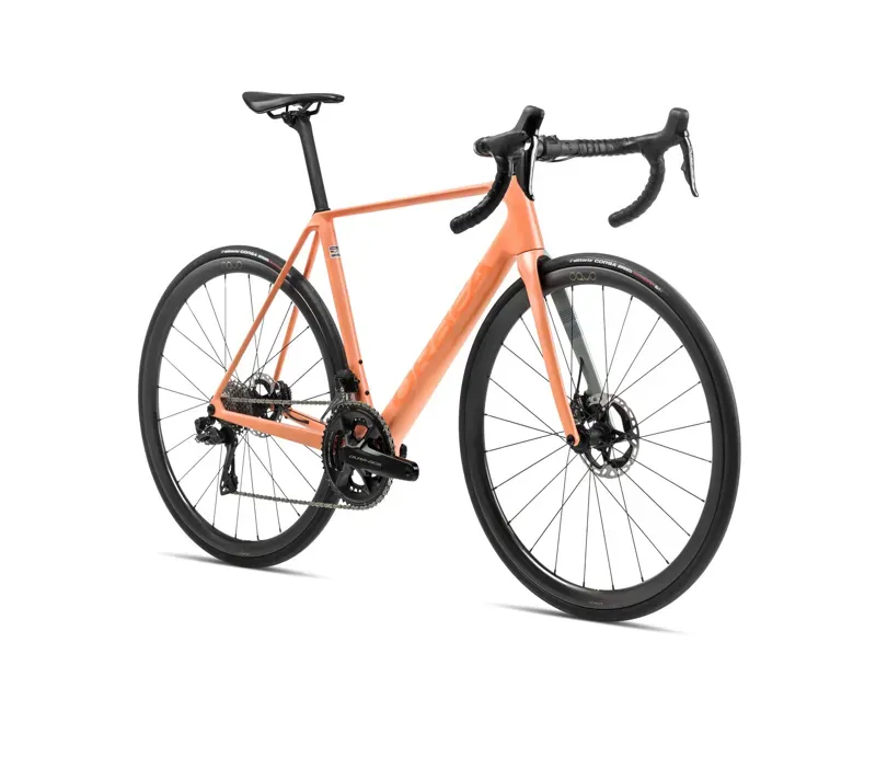 Orbea Orca M10iltd Pwr Road Bike In Orange Cloud/Stone Blue-2