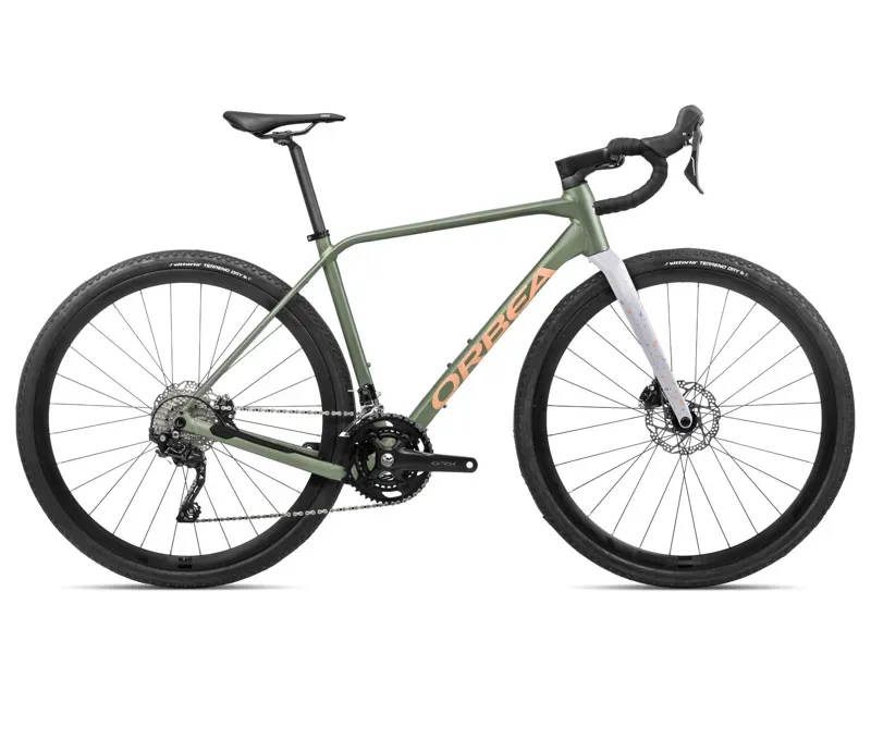Orbea Terra H40 Gravel Bike in Lil Artichoke/Lilac