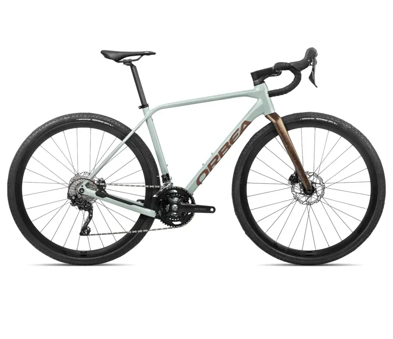 Orbea Terra H40 Gravel Bike in Blue Stone/Copper