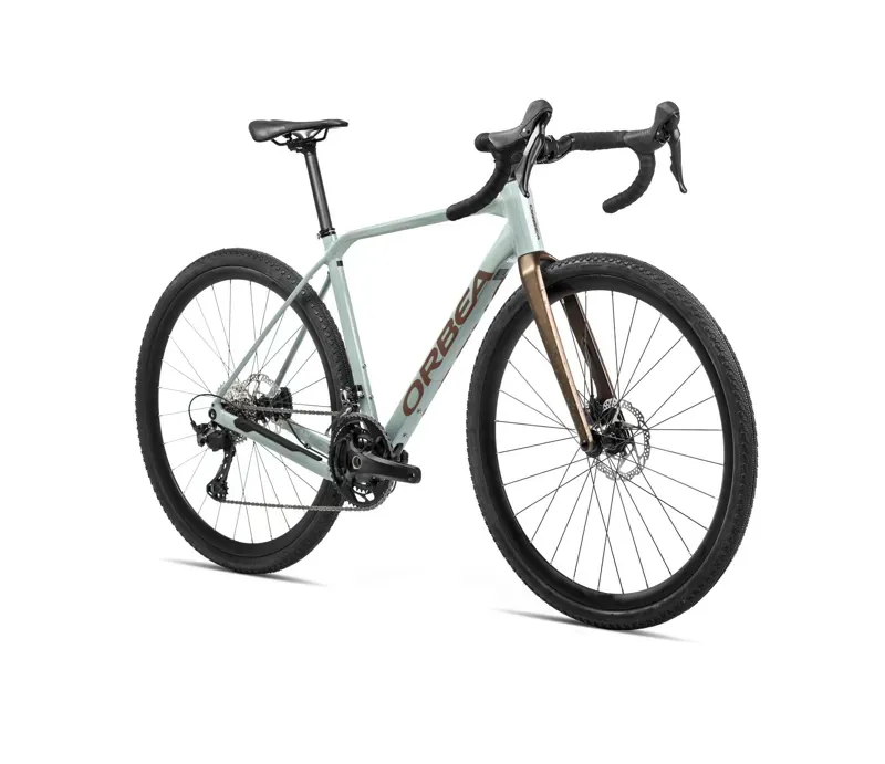 Orbea Terra H40 Gravel Bike in Blue Stone/Copper-1