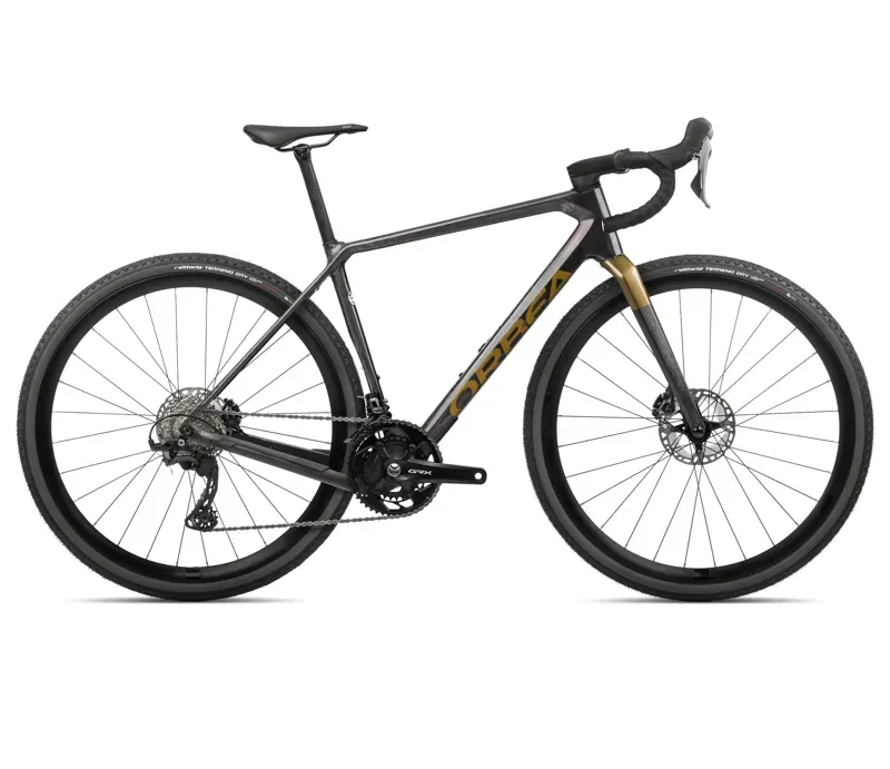 Orbea Terra M20Team Gravel Bike In Cosmic Carbon/Metallic Olive Green