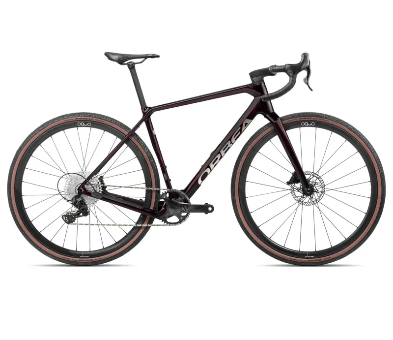 Orbea Terra M22Team 1x Gravel Bike In Wine Red Carbon 
