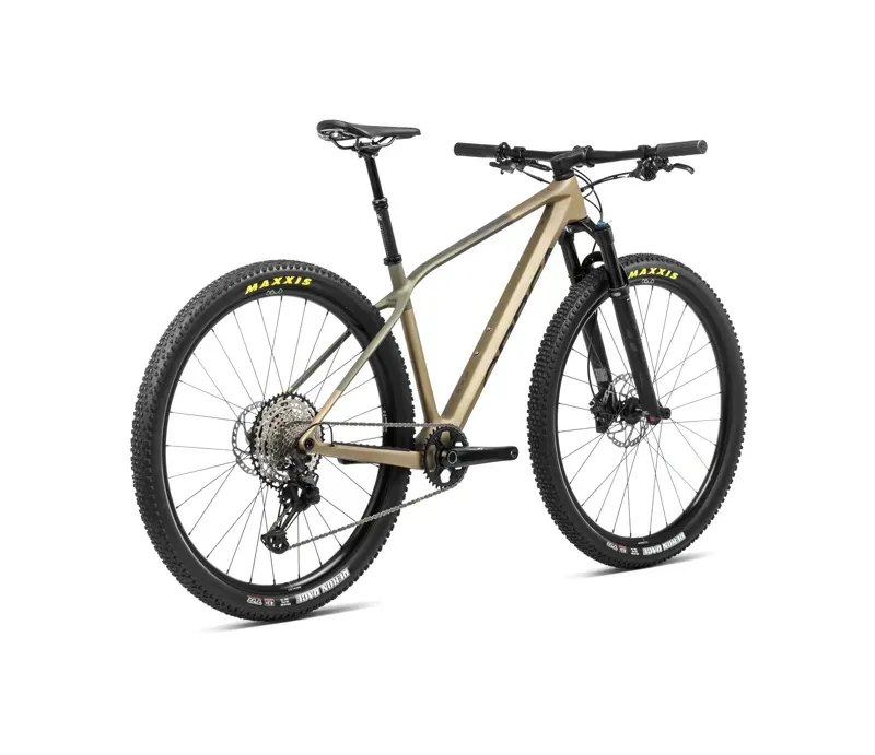 Orbea Alma M30 Mountain Bike In Baobab Brown/Green Gold-2
