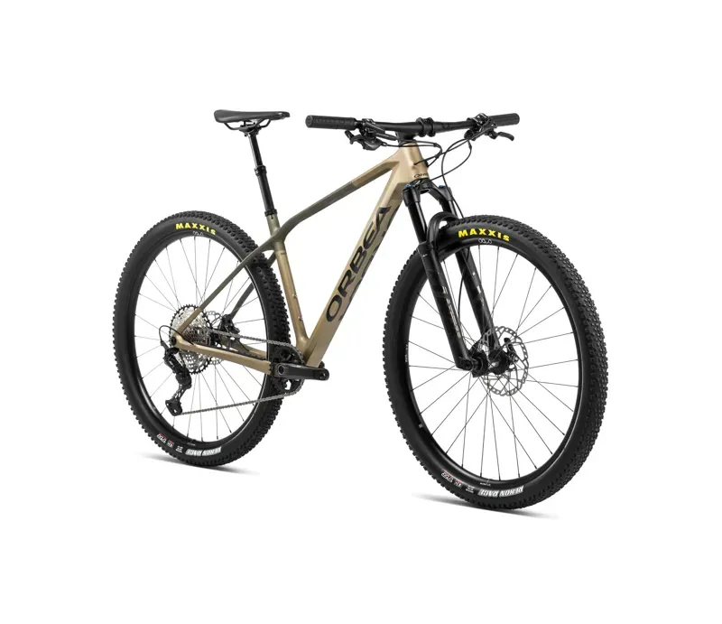 Orbea Alma M30 Mountain Bike In Baobab Brown/Green Gold-1