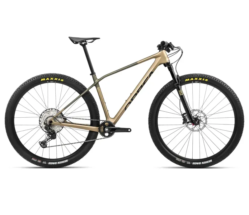 Orbea Alma M30 Mountain Bike In Baobab Brown/Green Gold