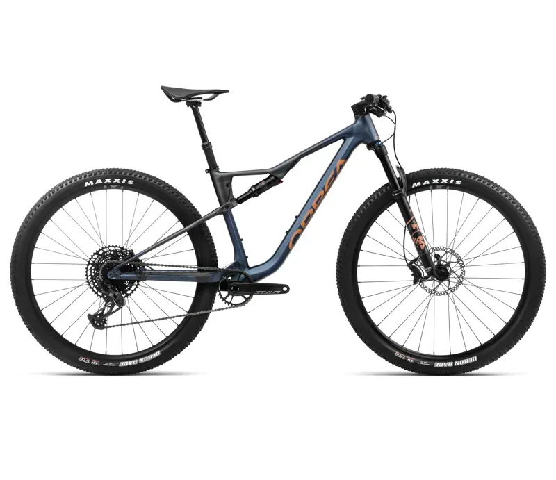 Orbea Oiz H20 Mountain Bike In Moondust Blue/Leo Orange