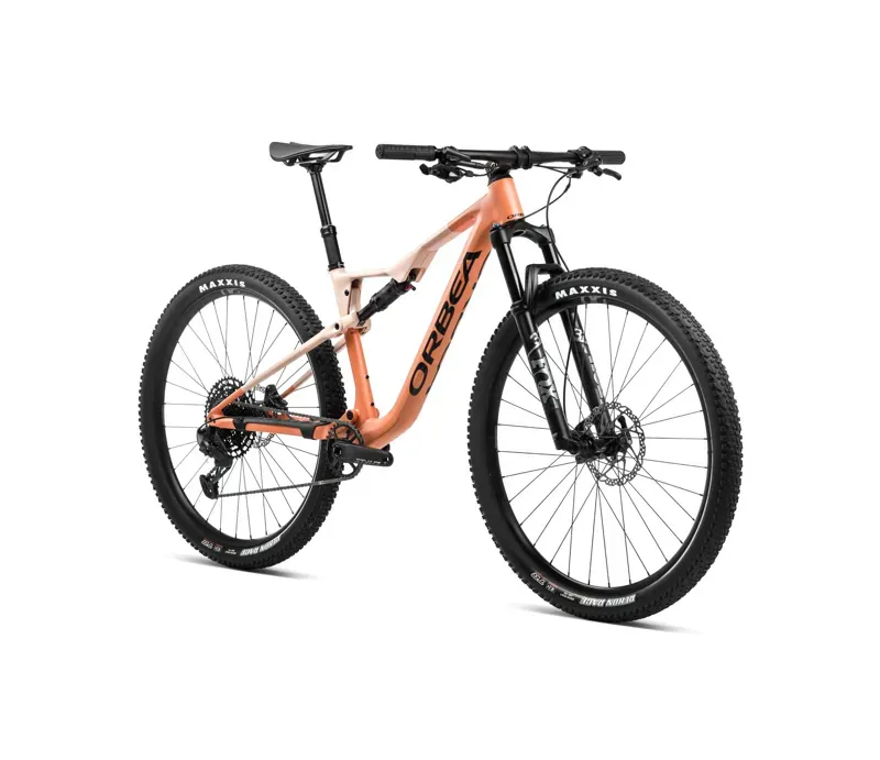 Orbea Oiz H20 Mountain Bike In Apricot Orange/Limestone Beige-1