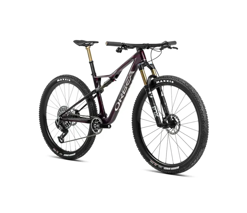 Orbea Oiz M-Ltd Mountain Bike In Wine Red Carbon/Titan-1